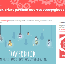 Powerbook: criar e partilhar recursos pedagógicos digitais